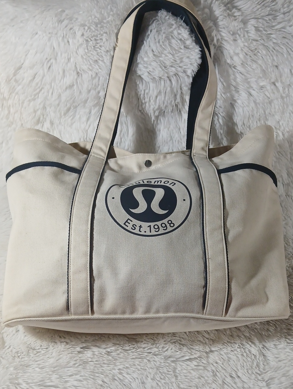Lululemon  Canvas Tote Bag
